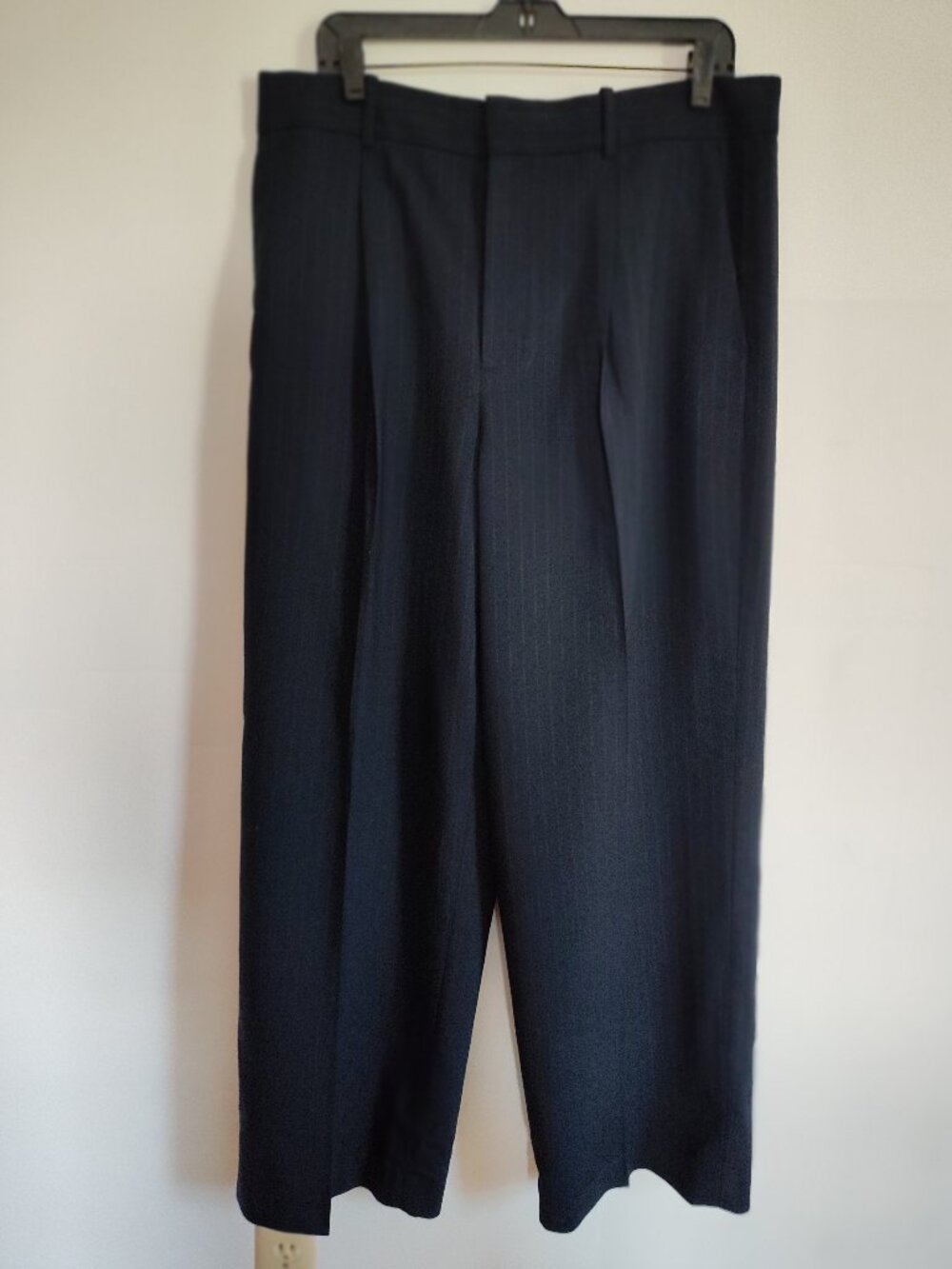 Madewell Navy Stripe Slouchy Pant